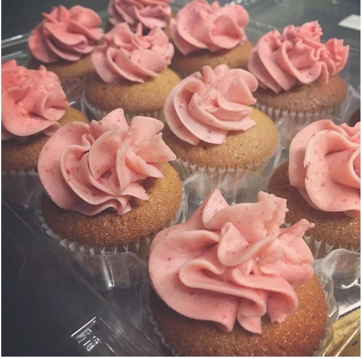 Order Strawberry Strawberry Cupcakes. food online from Mortgage Apple Cakes Bakery & Cafe store, Teaneck on bringmethat.com