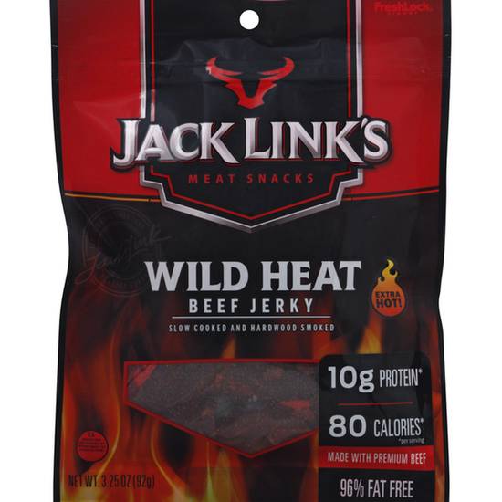 Order Jack Link'S Beef Jerky, Wild Heat, Extra Hot food online from Route 7 Food Mart store, Norwalk on bringmethat.com