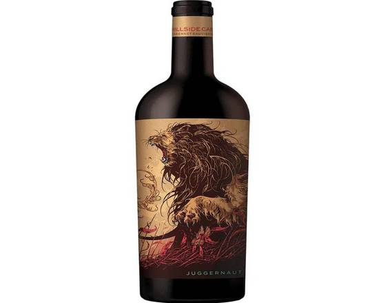 Order Juggernaut Cabernet Sauvignon 2016, 750mL red wine (14.5% ABV) food online from Starway Liquor store, Bell Gardens on bringmethat.com