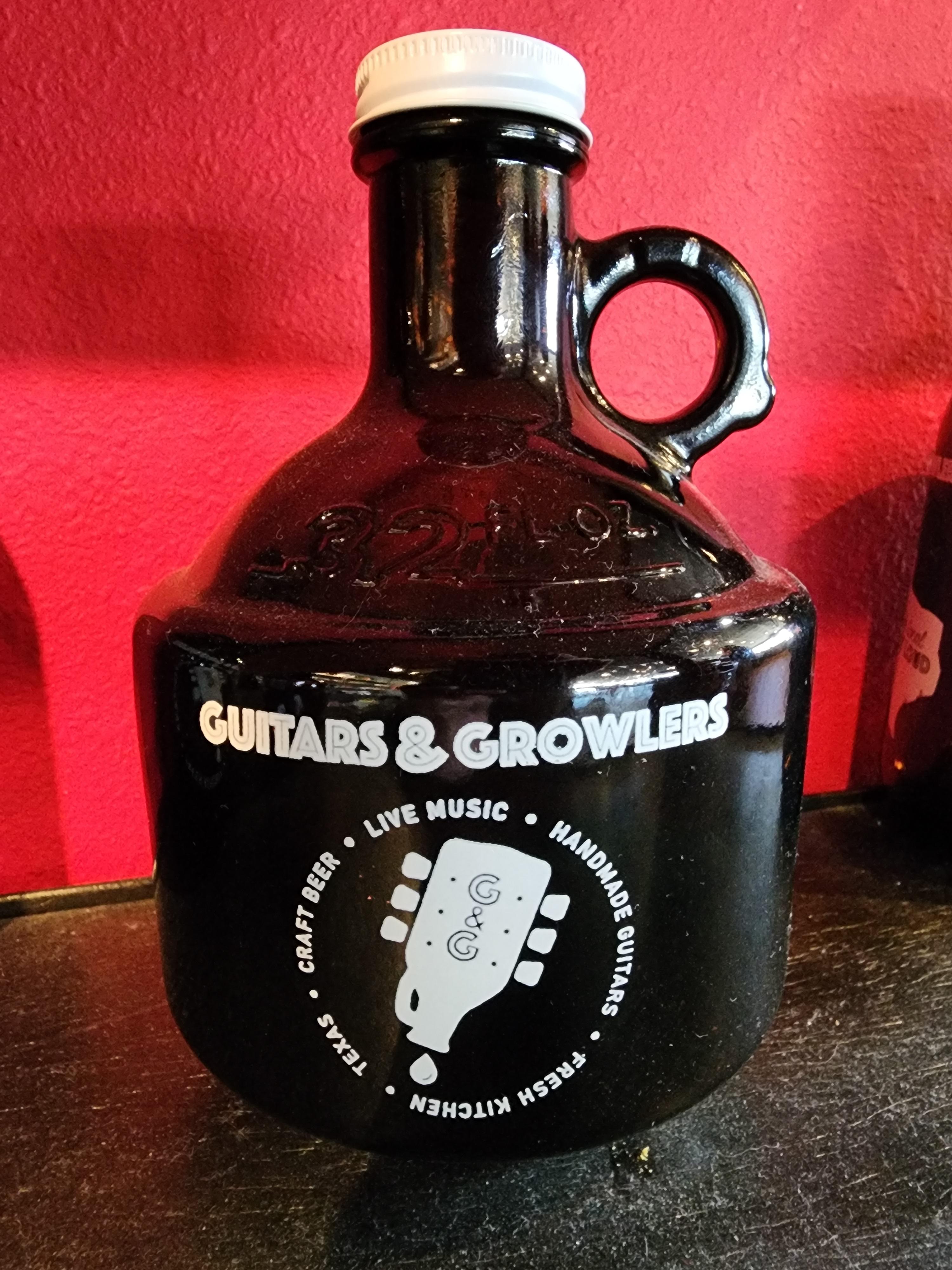 Order 32oz Glass food online from Guitars And Growlers store, Richardson on bringmethat.com