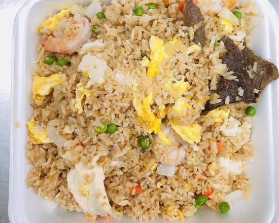 Order Combination Fried Rice food online from Wok On Fire store, Austin on bringmethat.com