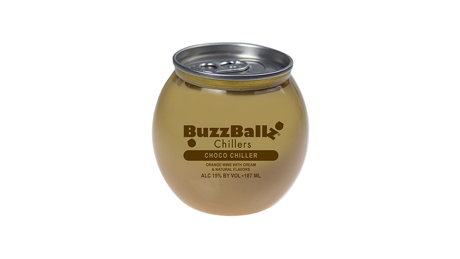 Order Buzz Balls Chillers Chocolate 187ml food online from Extramile store, Los Angeles on bringmethat.com