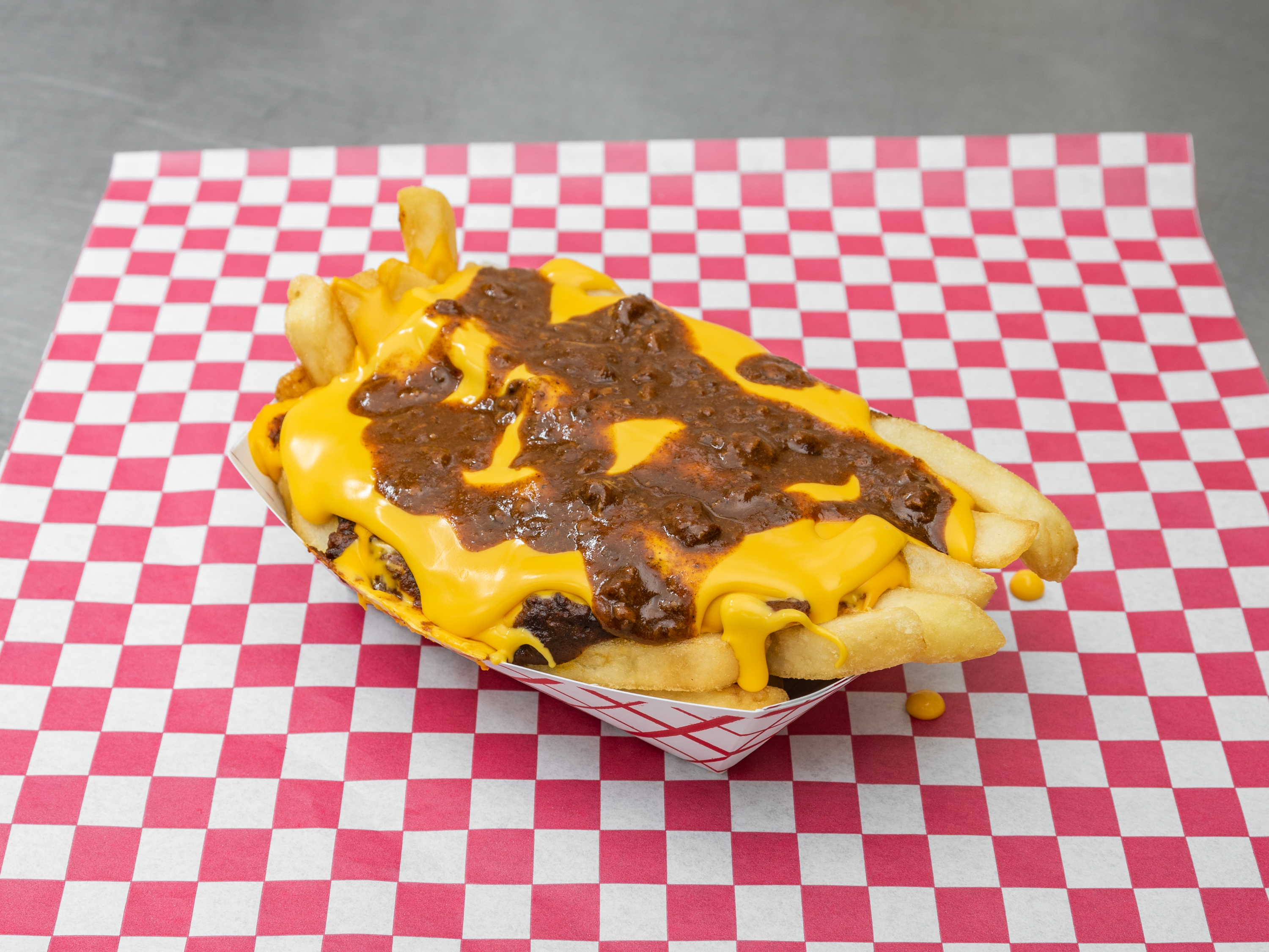 Order Chili cheese fries food online from Flames Grill- 1258 Eastdale Cir store, Montgomery on bringmethat.com