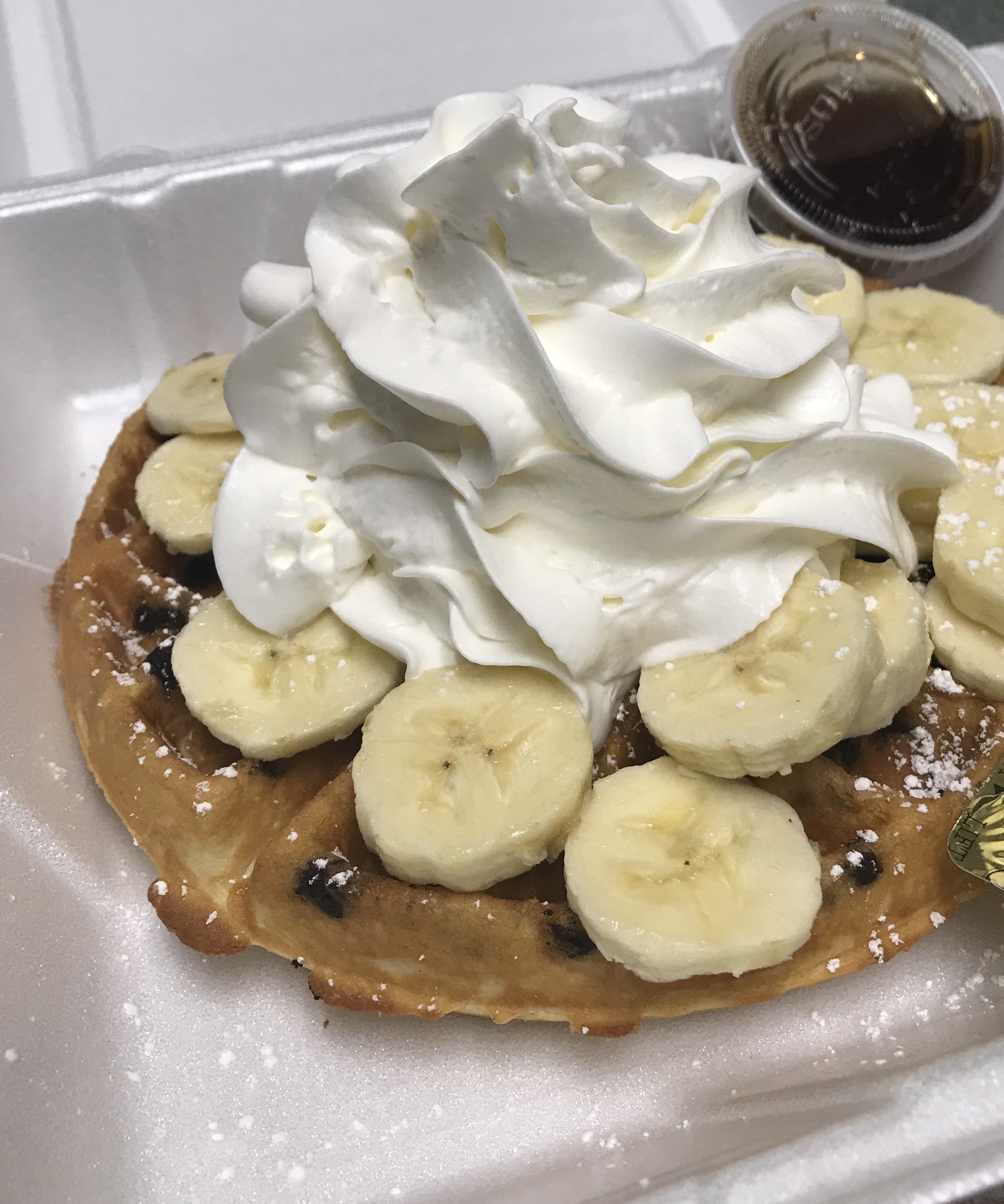 Order Chocolate chip Wafle food online from Granite Street Cafe store, Quincy on bringmethat.com