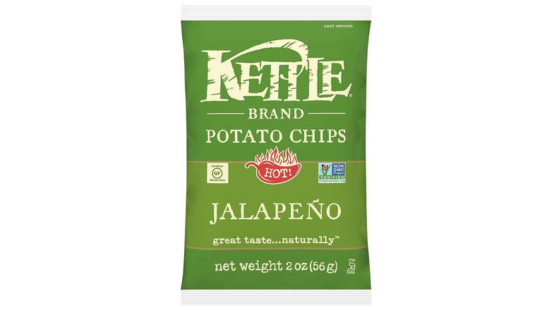 Order Kettle Brand Jalapeno Chips food online from Trumbull Mobil store, Trumbull on bringmethat.com