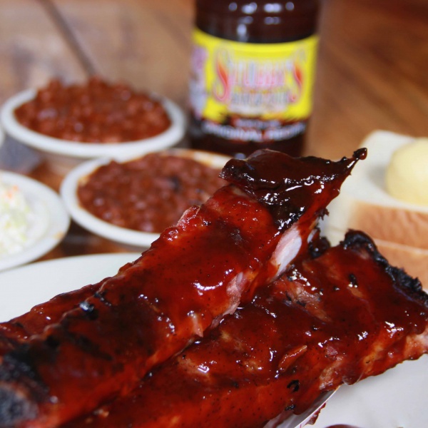 Order Rib Feast for 2 food online from Stubby's BBQ store, Hot Springs on bringmethat.com