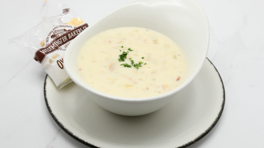 Order New England Clam Chowder food online from McCormick & Schmick's store, Chicago on bringmethat.com