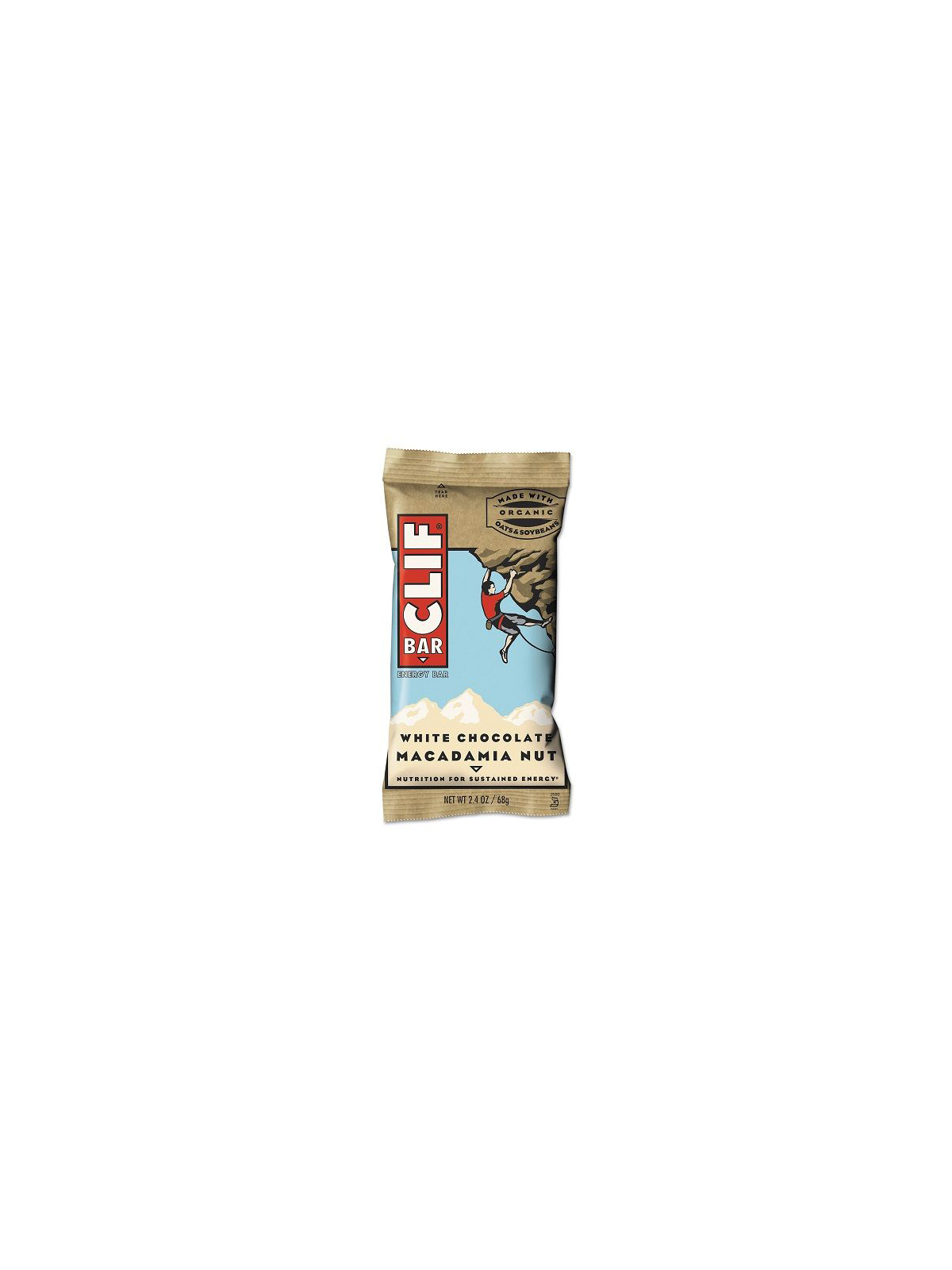 Order Clif Bar White Chocolate Macadamia  food online from Chevron Extramile store, Cupertino on bringmethat.com