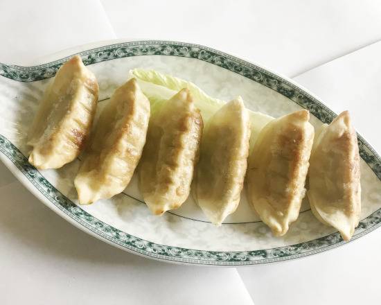Order Pan Fried Dumplings with Pork food online from East China store, Aurora on bringmethat.com