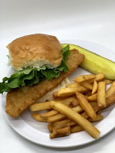 Order BREADED FLOUNDER SANDWICH food online from Millers Country Kitchen store, Middletown on bringmethat.com