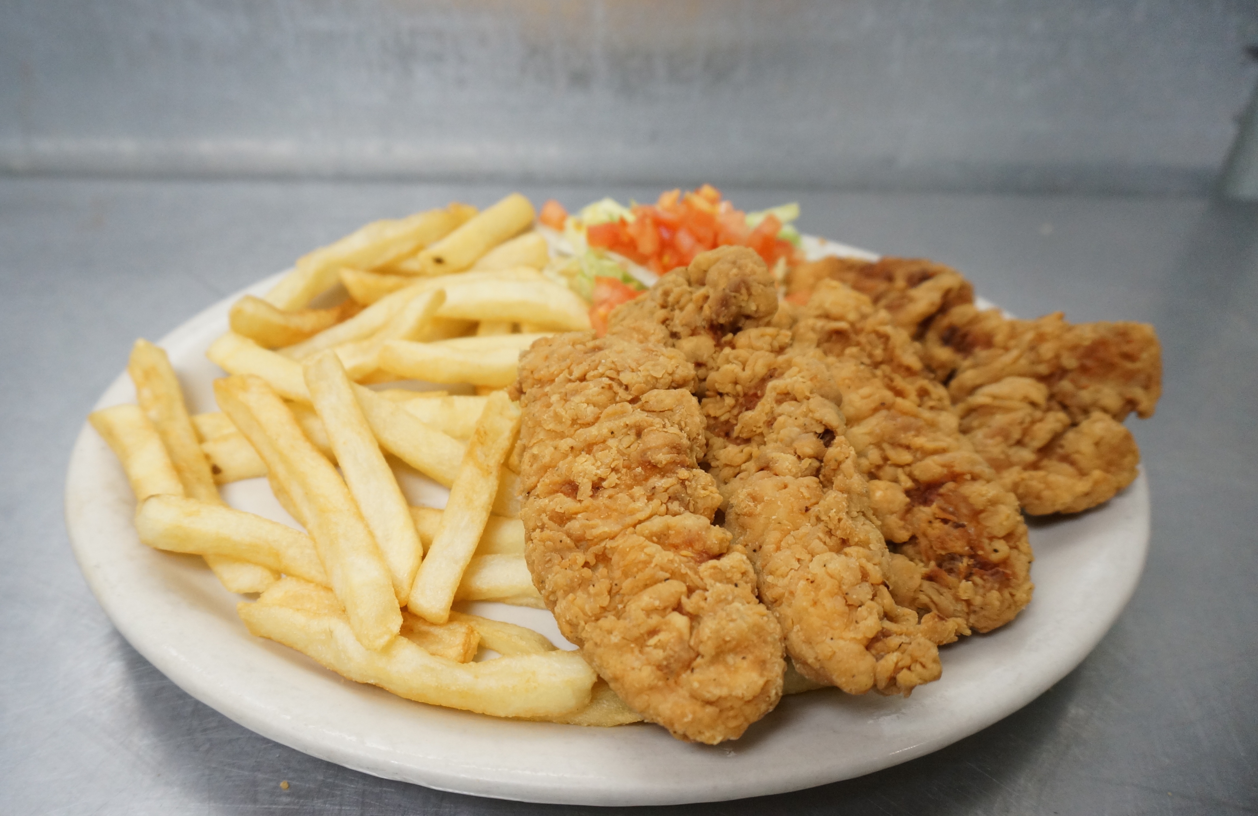 Order Chicken Fried Chicken Plate food online from Garcia store, Buda on bringmethat.com