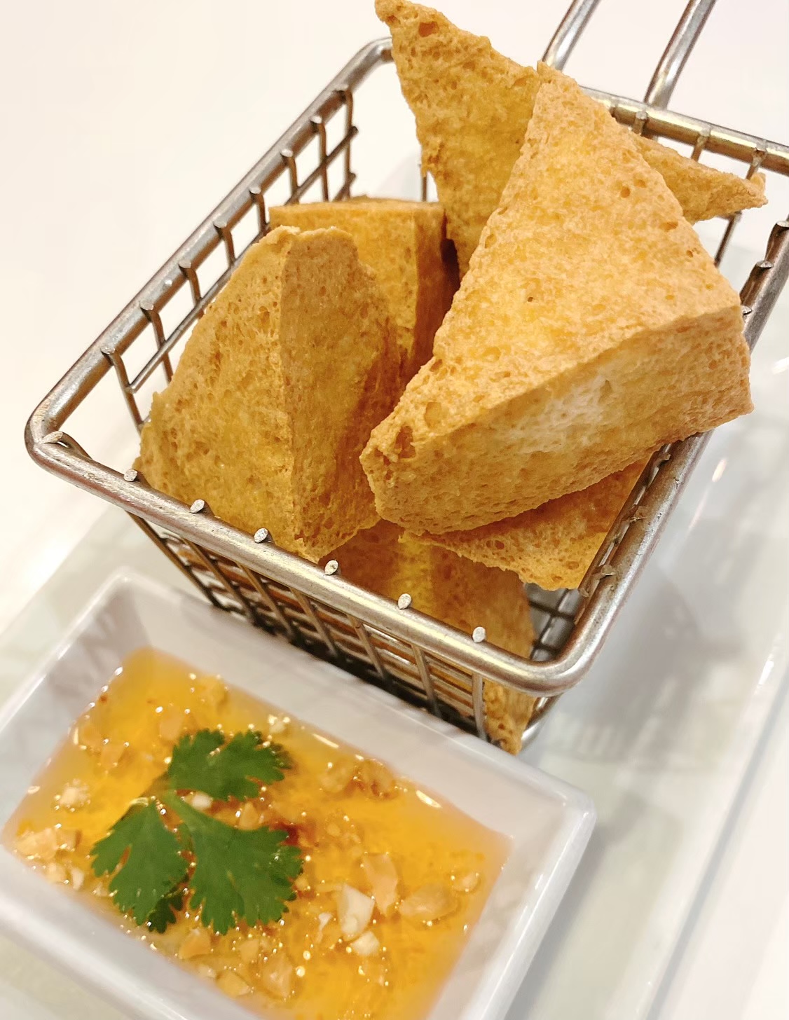 Order Fried Tofu food online from Thai Tea Asian Fusion Cafe  store, Irving on bringmethat.com