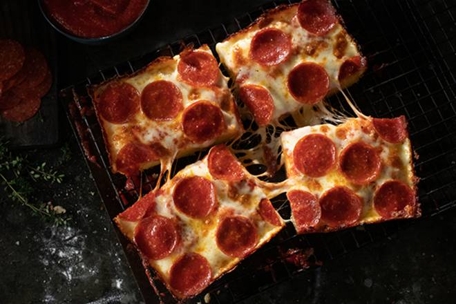 Order 4 Corner Pizza® food online from Jet's Pizza store, Cuyahoga Falls on bringmethat.com