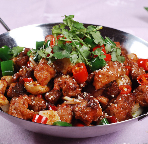 Order Flaming Spicy Chicken 香锅鸡 food online from King Kee store, San Francisco on bringmethat.com