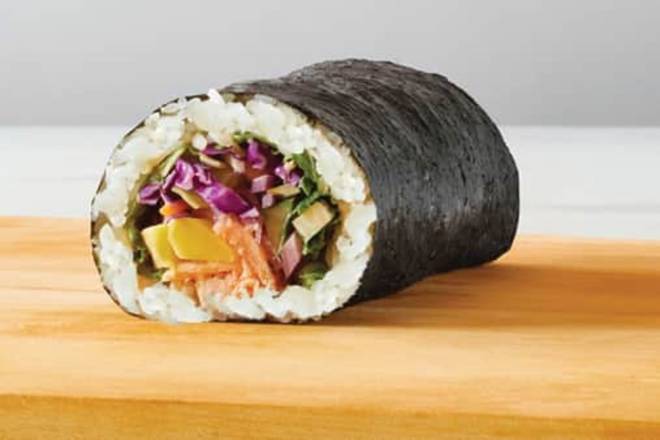 Order Miso Salmon Roll food online from High Tech Burrito store, San Anselmo on bringmethat.com