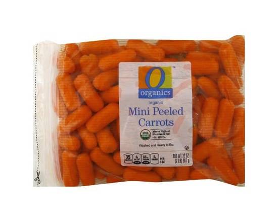 Order O Organics · Mini Peeled Carrots (2 lbs) food online from Shaw's store, Windham on bringmethat.com