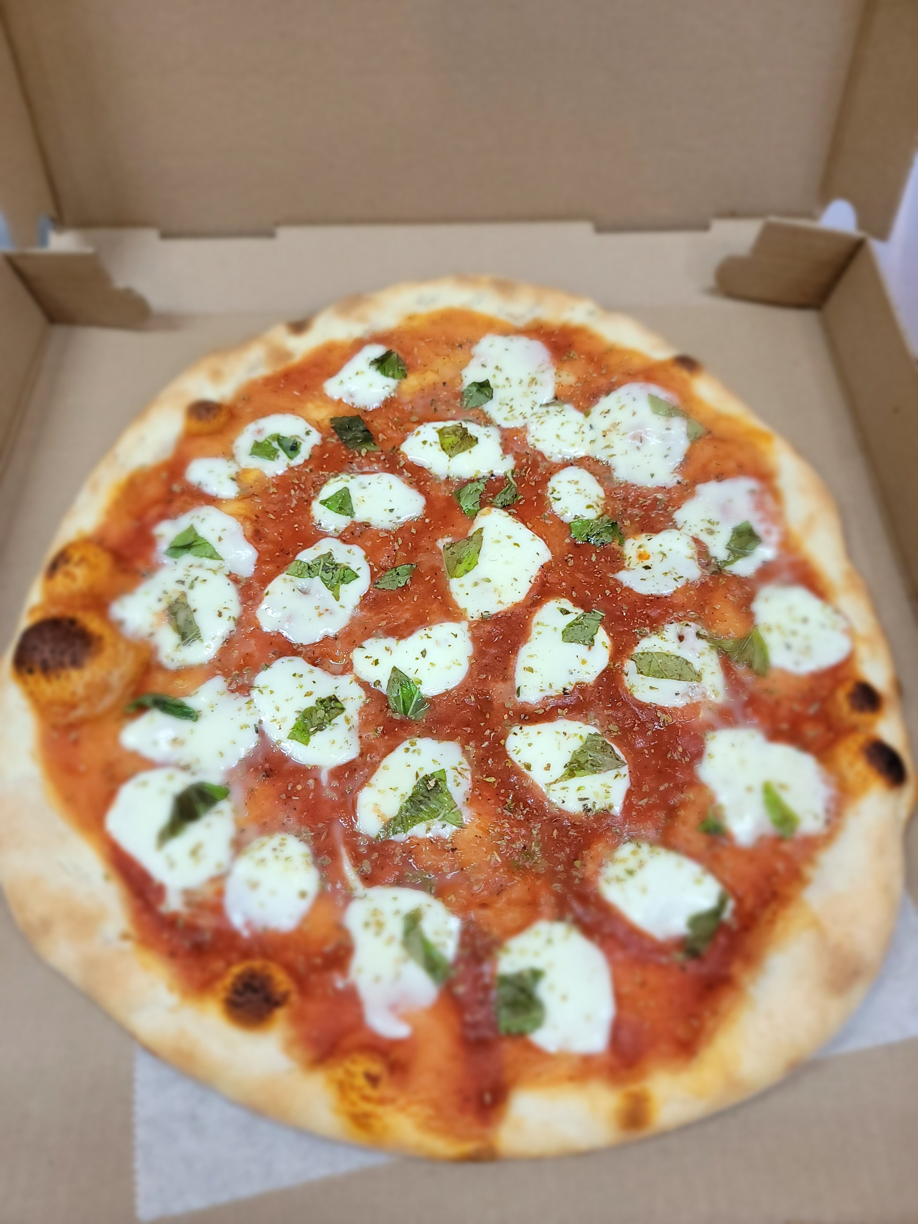 Order Margherita Pizza - Medium 16'' food online from Tony Pizza store, Highspire on bringmethat.com