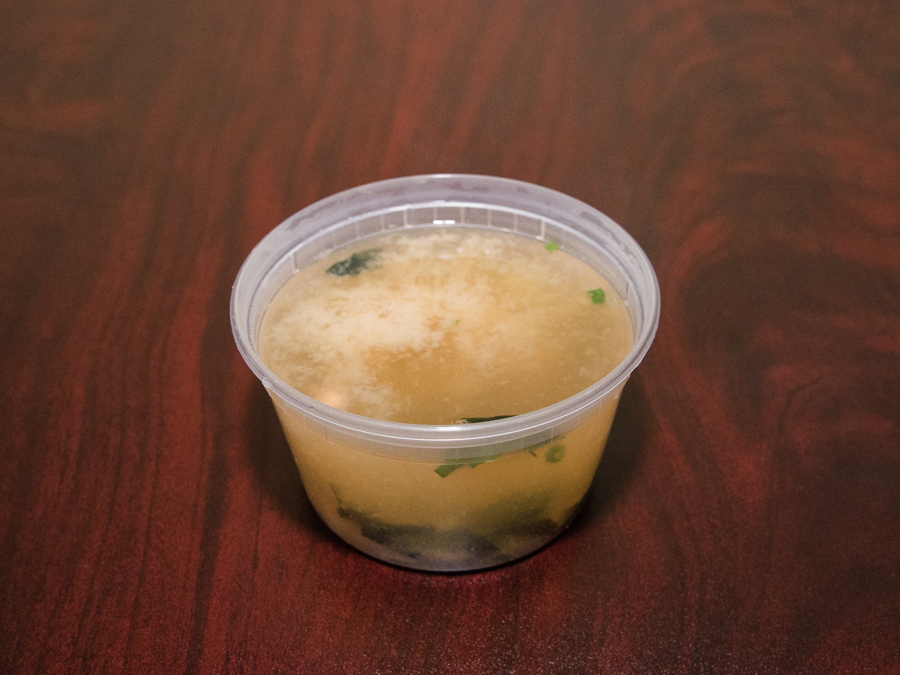 Order Miso Soup food online from Yamato Sushi&Hibachi Express store, Brownsburg on bringmethat.com