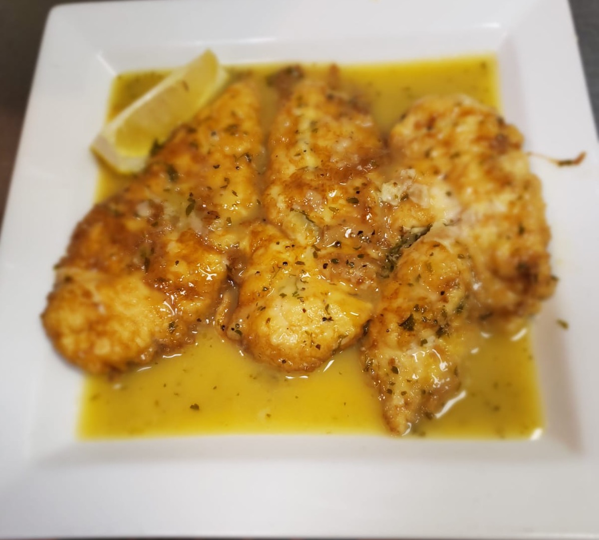 Order Chicken Francese food online from New Wine Llc store, Freehold Township on bringmethat.com