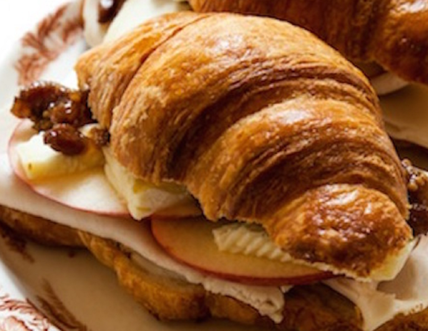 Order Turkey Brie on a croissant food online from Caffe Bene store, Jackson Heights on bringmethat.com
