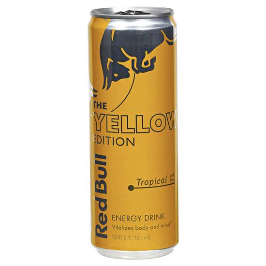 Order Red Bull The Yellow Edition Energy Drink food online from Pepack Sunoco store, Peapack on bringmethat.com