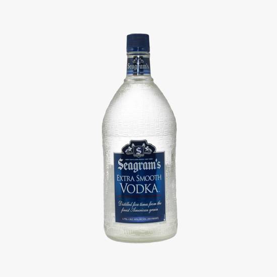 Order Seagram's Extra Smooth Vodka food online from Campus Liquor store, Riverside on bringmethat.com