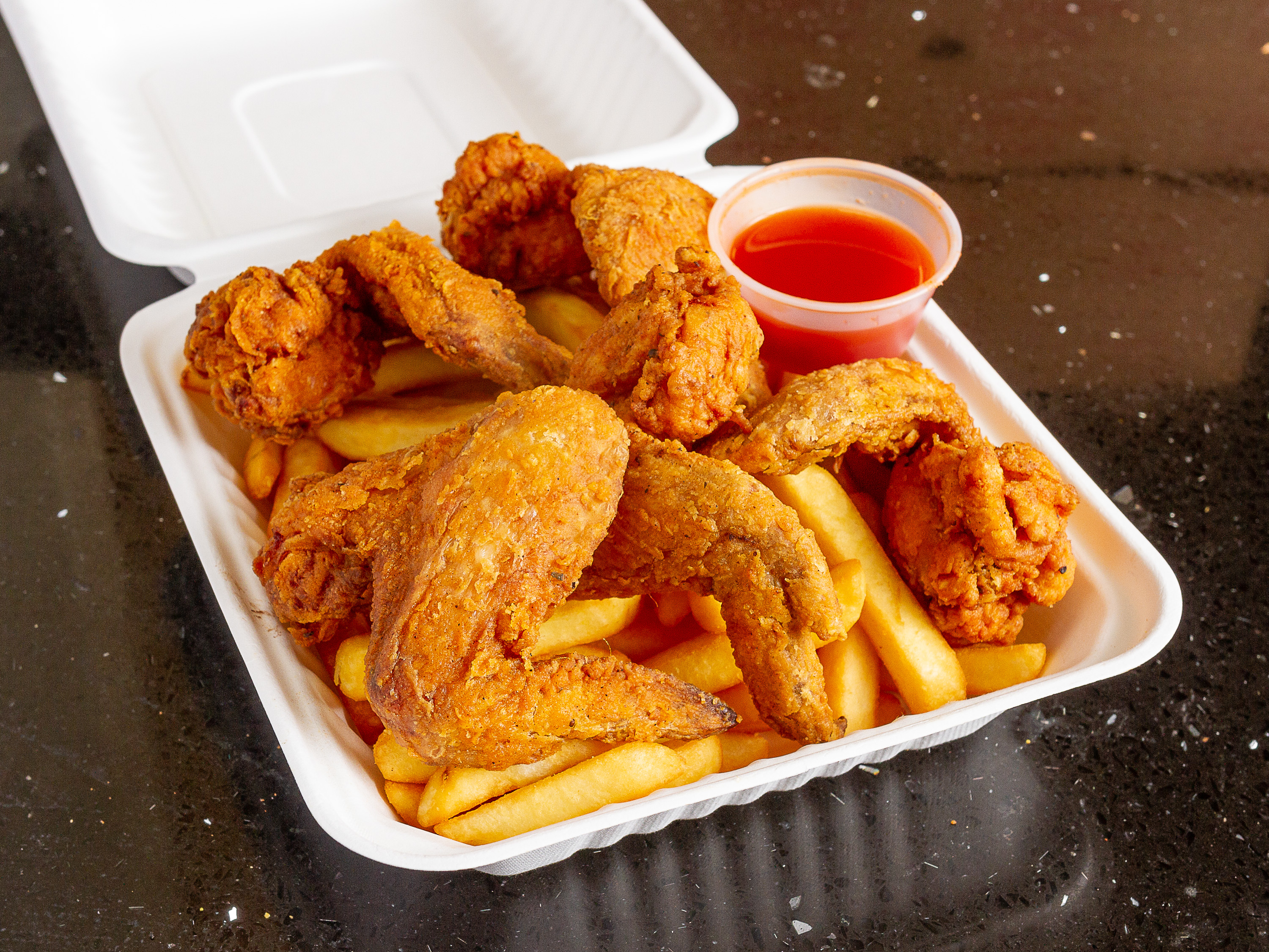 Order 4 piece whole wings  food online from Liberty Pizza & Sub store, Windsor Mill on bringmethat.com