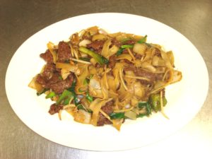Order 85. Chowfun Noodle (Beef or Chicken) food online from Saigon nites store, Scottsdale on bringmethat.com