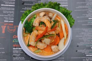 Order 23. Red Curry food online from Miko Thai Kitchen store, Hudson on bringmethat.com