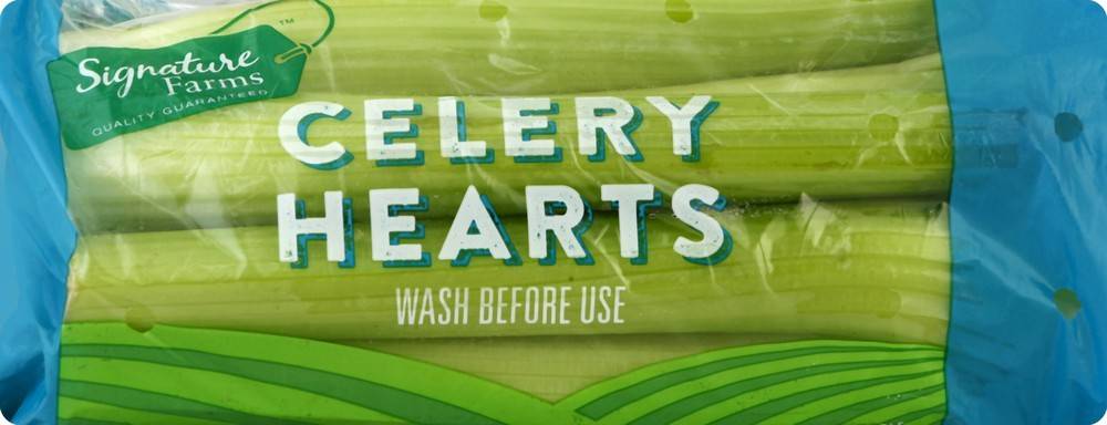 Order Signature Farms · Celery Hearts (16 oz) food online from Safeway store, Woodbridge on bringmethat.com