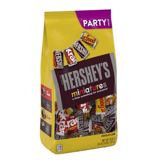 Order Hershey's Miniatures Chocolate Candy Assortment (35.9 oz) food online from Rite Aid store, Eugene on bringmethat.com