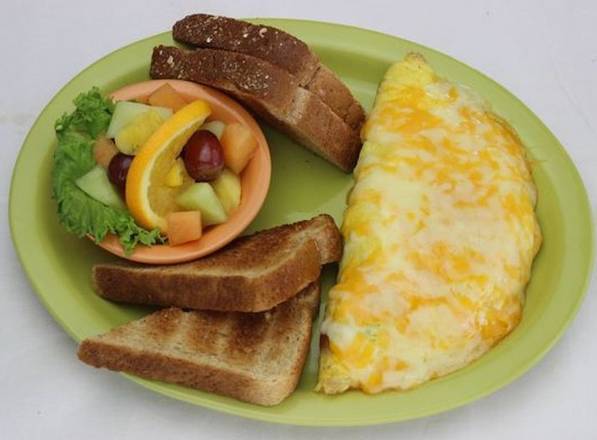 Order Three Cheese Omelette food online from Scramblers store, Hilliard on bringmethat.com