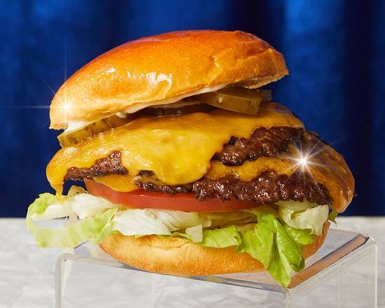 Order Double Smash Cheeseburger food online from 1-800-BURGERS! store, Hudson on bringmethat.com