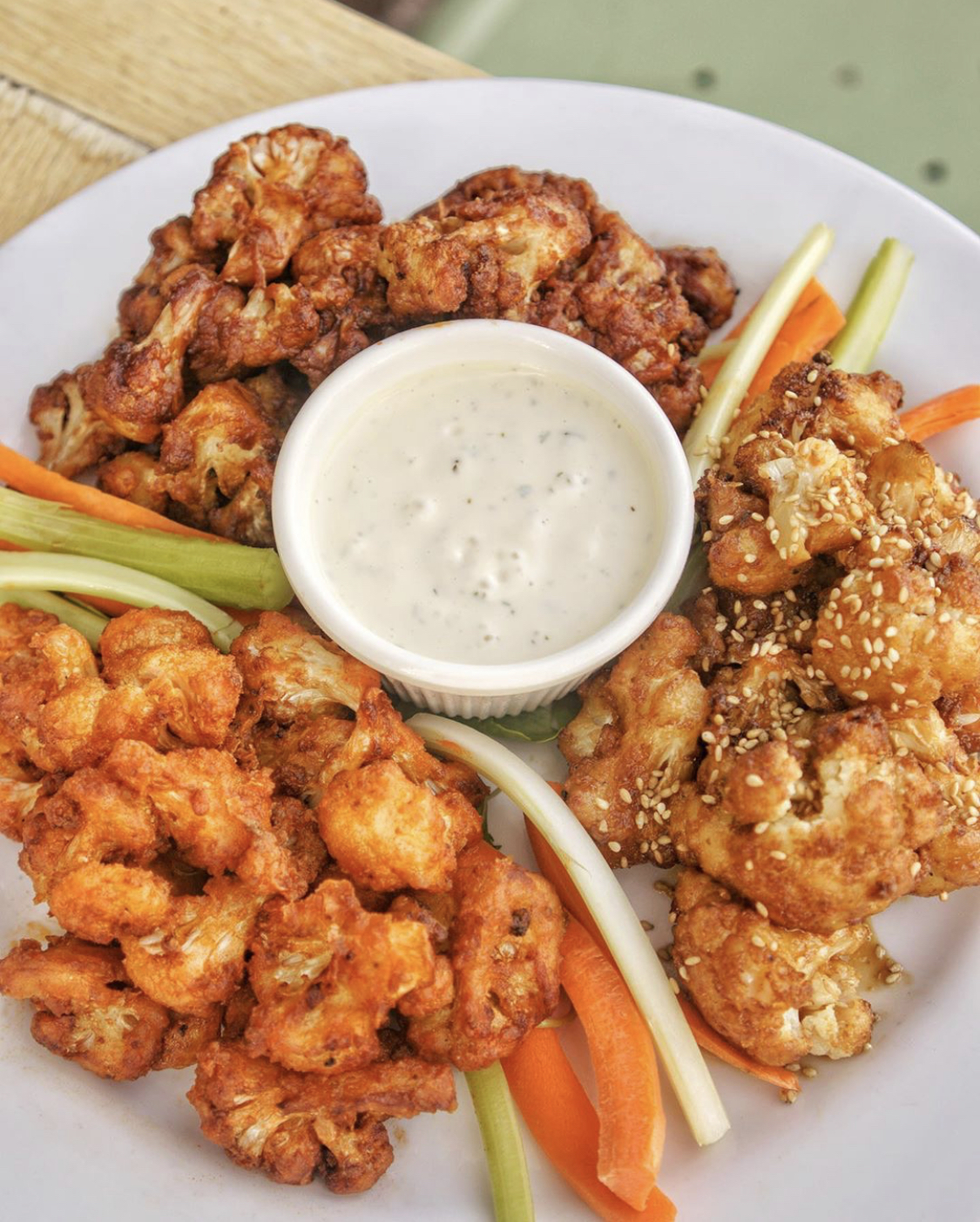 Order 3 Wing Platter food online from Sage Plant Based Bistro & Brewery store, Agoura Hills on bringmethat.com