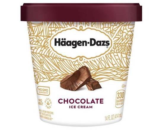 Order Haagen Dazs Chocolate 14 oz food online from Rocket store, Littleton on bringmethat.com