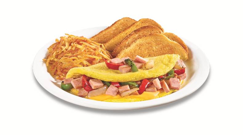 Order Mile High Denver Omelette  food online from Denny's store, Richmond Hill on bringmethat.com