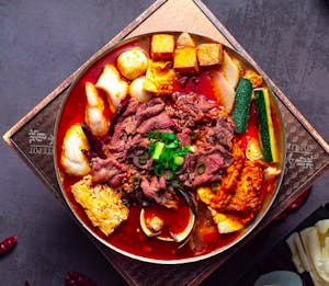 Order Sichuan Flavor Hot Soup / 四川麻辣锅 food online from Tasty Pot store, Beaverton on bringmethat.com