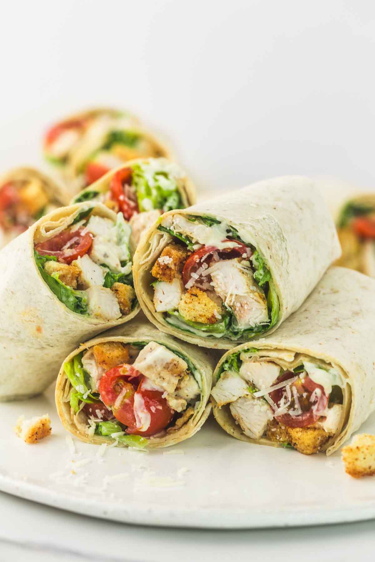 Order Chicken Caesar Wrap food online from Jackson Hole store, Englewood on bringmethat.com