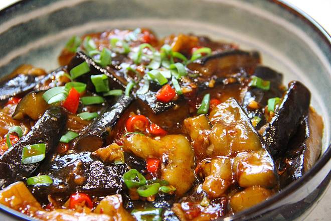 Order 50. Stir Fried Eggplant 鱼香茄子 food online from Orient Yang store, Corvallis on bringmethat.com