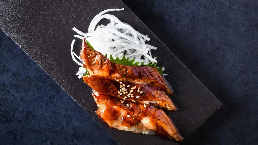 Order Eel Sashimi food online from Izumi Japanese Steak House & Sushi Bar store, Windsor Locks on bringmethat.com