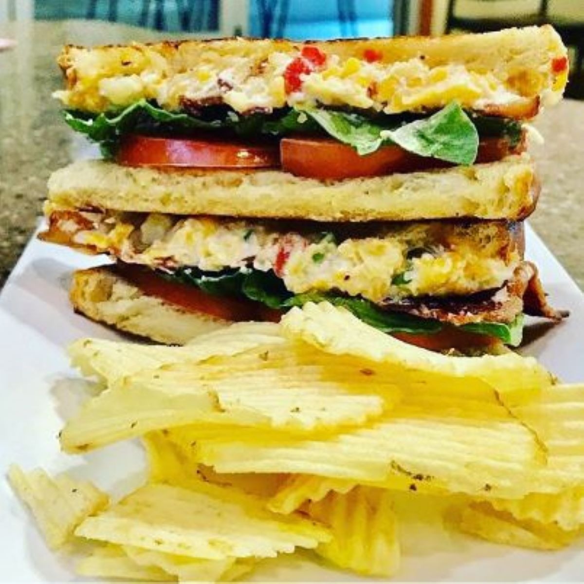 Order WHOLE Mammoth Cheese-Pimento BLT food online from Bookworms Cafe store, Mountain Home on bringmethat.com