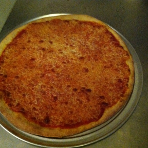 Order Plain Cheese Red Pizza food online from Pizzeria Pesto store, Philadelphia on bringmethat.com