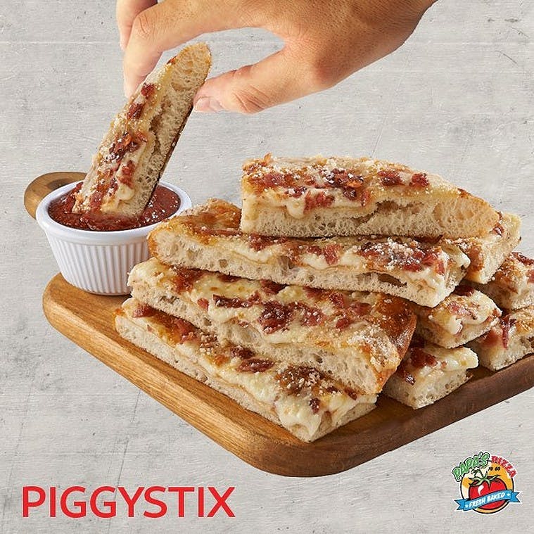 Order Papa's Piggystix - Regular food online from Papa Pizza To Go store, Blairsville on bringmethat.com