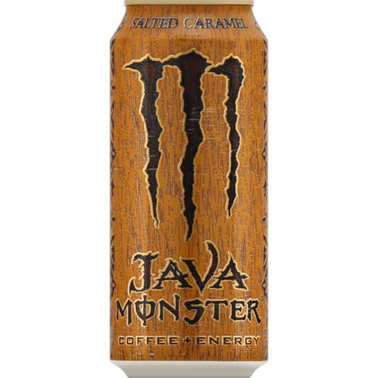 Order Monster Java Salted Carmel 15oz food online from Caseys Carry Out Pizza store, West Peoria on bringmethat.com