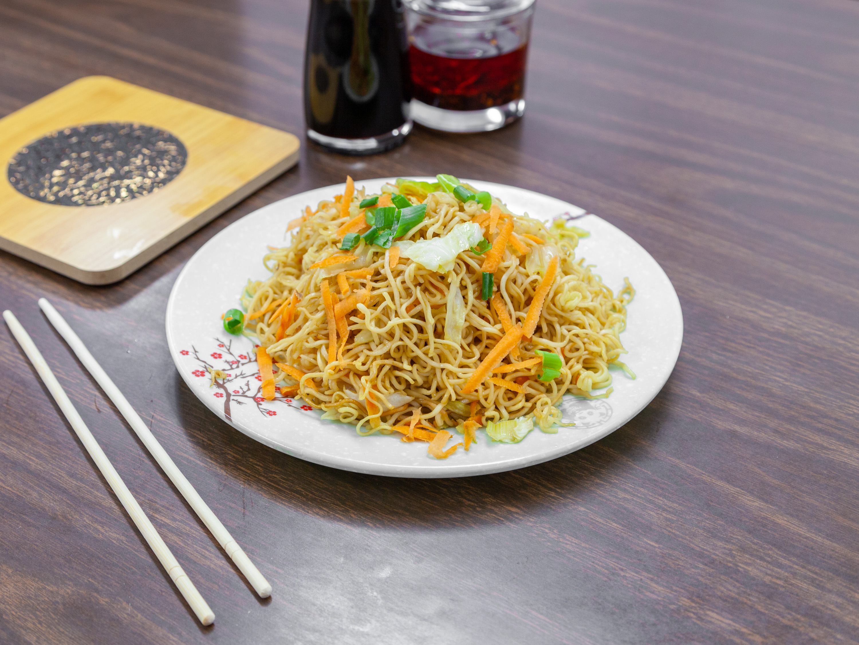 Order Vegetable Chow Mein food online from House of Dim Sum store, San Francisco on bringmethat.com