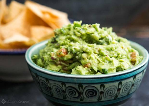 Order Homemade Guacamole w/ chips (8oz serving) food online from North Brunswick Pizza store, North Brunswick Township on bringmethat.com