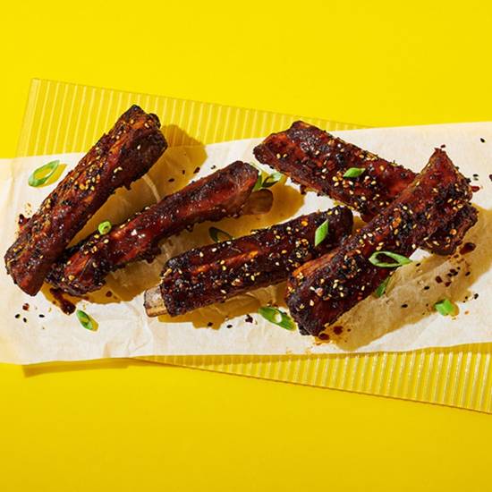 Order Korean Sticky Ribs food online from Dave & Buster store, Oklahoma City on bringmethat.com