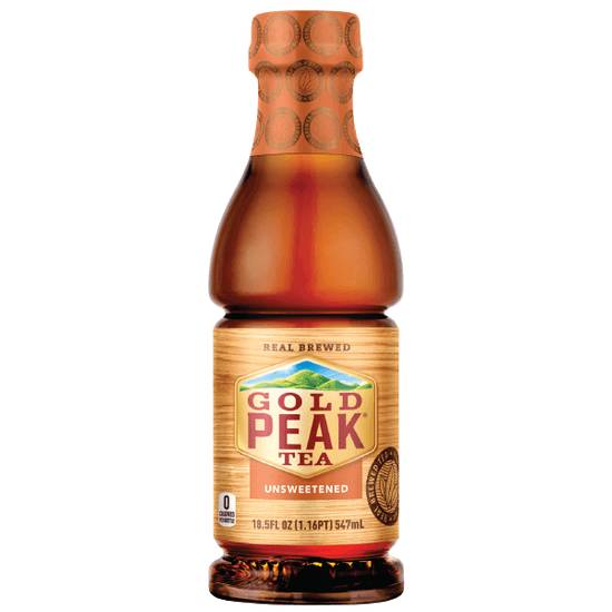 Order Gold Peak Unsweetened Tea 18.5oz food online from Caseys Carry Out Pizza store, Dubuque on bringmethat.com