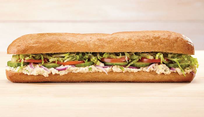 Order 12" Tuna California Sub (1190cal) food online from Quickchek store, Bayville on bringmethat.com