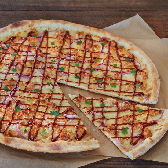 Order BBQ Chicken Pie - Large 18'' (8 Slices) food online from Flippin Pizza - Maryland Ave store, Washington on bringmethat.com